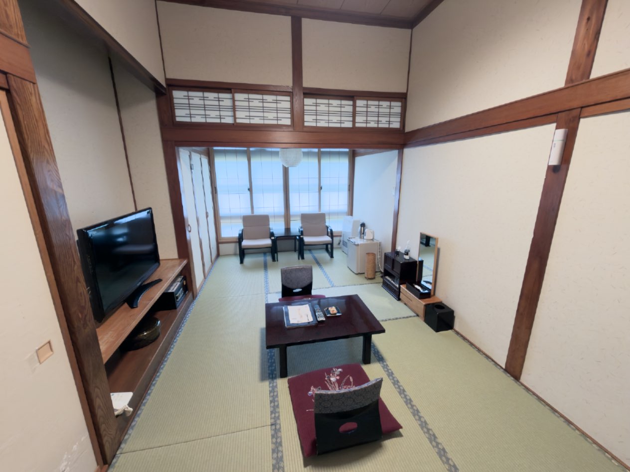 鉛温泉 藤三旅館の和室