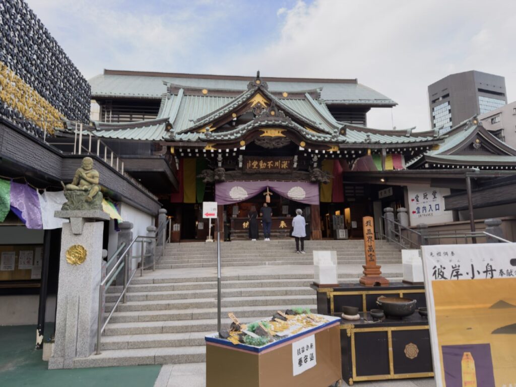 門前仲町の深川不動堂
