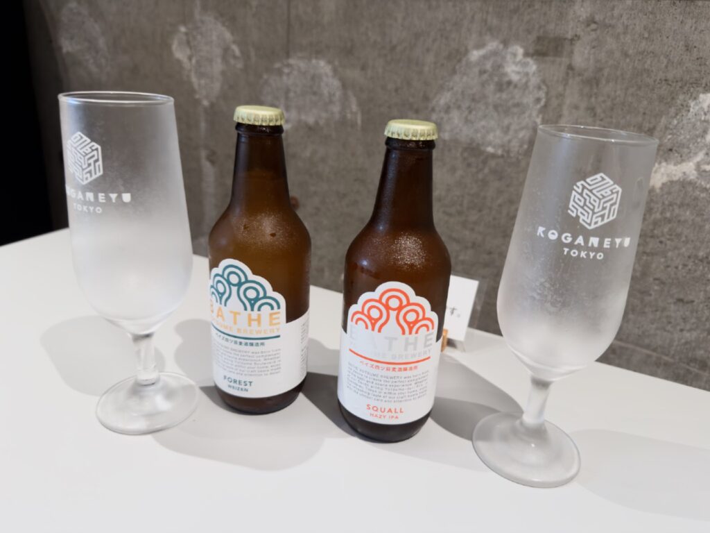 黄金湯のクラフトビール